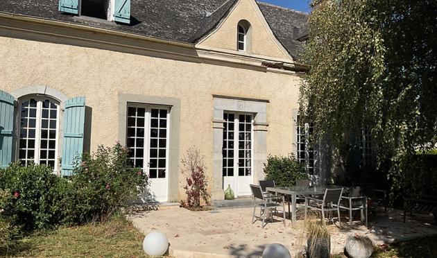 Chambre D'Hote 1787 : Les Terrasses Des Pyrenees Laloubere Esterno foto